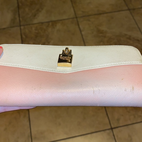 Sale!🎉Long Samantha Thavasa Pink and Cream Wallet - Picture 6 of 6